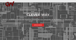 Desktop Screenshot of cleverway.com.br